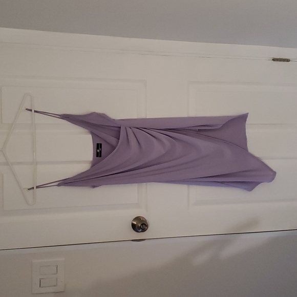 Mini Cocktail Dress Violet Purple CA MD - Picture 1 of 2